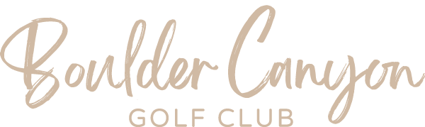 Boulder Canyon Golf Club wordmark logo